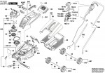 Bosch 3 600 H85 B73 ROTAK 32 Lawnmower 230 V / GB Spare Parts ROTAK32